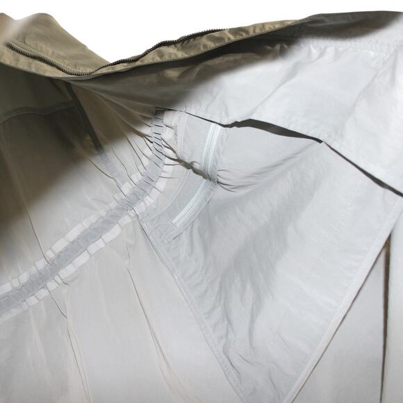 Lululemon Rare Grey Long Windbreaker Jacket Rain Jacket Size 10 - Picture 15 of 15